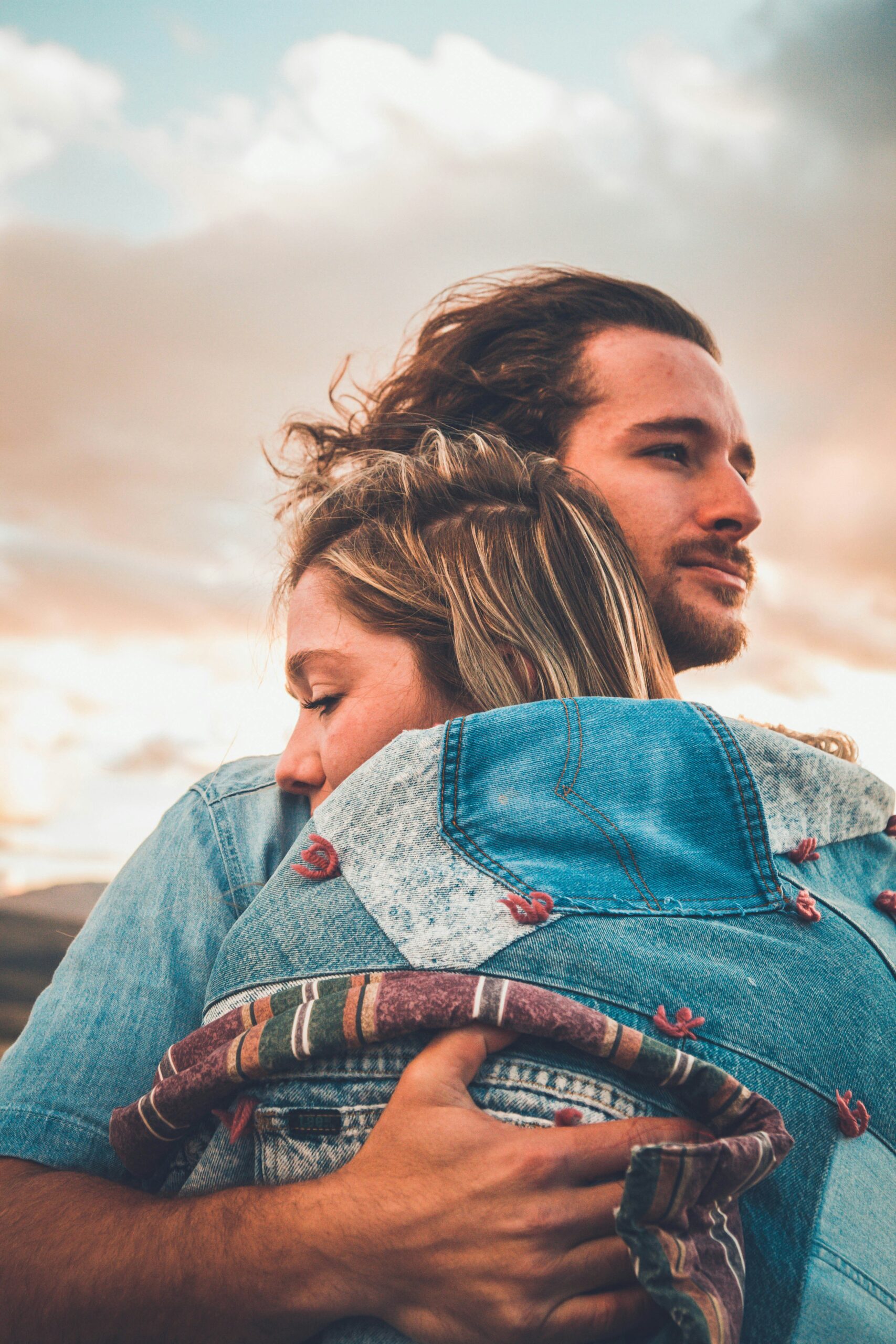 Couple Embracing - Relationship Coaching Session